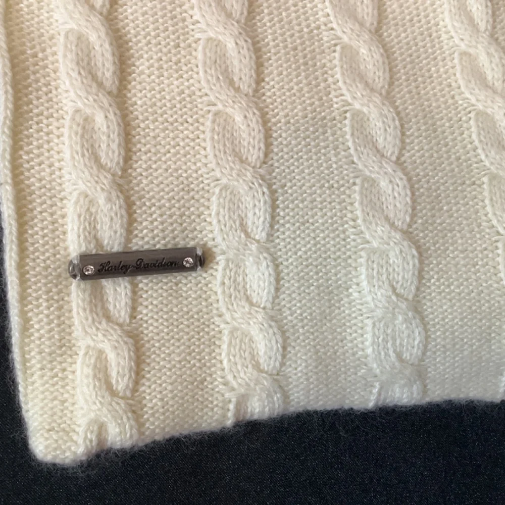 EUC Harley‎ Davidson cream Scarf BOGO